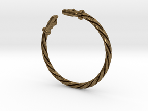 Bracelet Viking in Natural Bronze