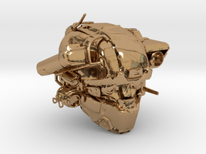Halo 5 Argus/linda helmet mcfarlane scale in Polished Brass