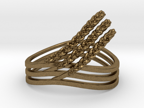 Rye Ring in Natural Bronze