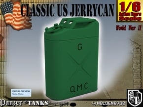 1-6 Jerrycan US Army in Green Processed Versatile Plastic