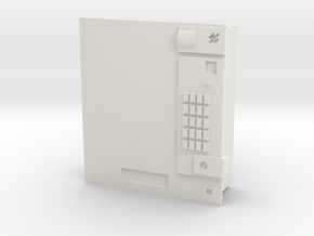 Cigarette vending machine / Zigarettenautomat in White Natural Versatile Plastic: 1:120 - TT