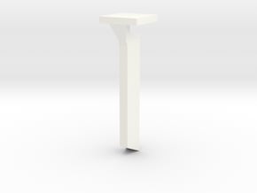 Sound Bar - side speaker in White Processed Versatile Plastic