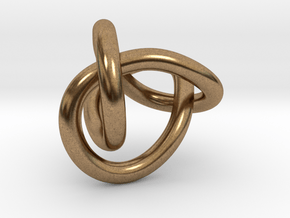 Figure 8 Knot in Natural Brass
