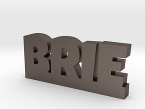 BRIE Lucky in Polished Bronzed Silver Steel