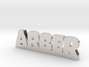 ARBER Lucky in Rhodium Plated Brass