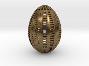 Designer Egg 1 in Natural Bronze