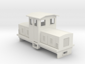 HOn30 Electric Centrecab Locomotive (Jennifer 1) in White Natural Versatile Plastic