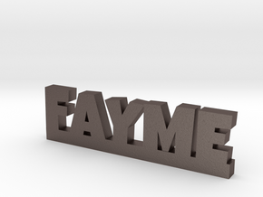 FAYME Lucky in Polished Bronzed Silver Steel