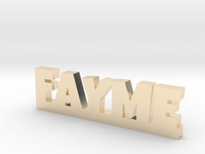 FAYME Lucky in 14k Gold Plated Brass