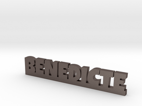 BENEDICTE Lucky in Polished Bronzed Silver Steel