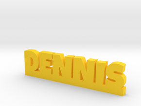 DENNIS Lucky in Yellow Processed Versatile Plastic