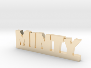 MINTY Lucky in 14k Gold Plated Brass