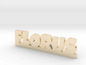 FLORUS Lucky in 14k Gold Plated Brass