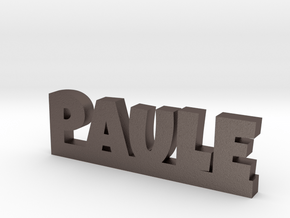 PAULE Lucky in Polished Bronzed Silver Steel