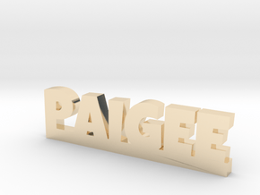 PAIGEE Lucky in 14k Gold Plated Brass