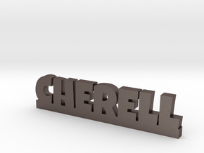 CHERELL Lucky in Polished Bronzed Silver Steel