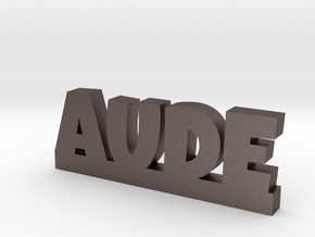 AUDE Lucky in Polished Bronzed Silver Steel