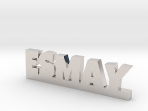 ESMAY Lucky in Rhodium Plated Brass