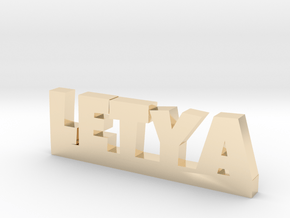 LETYA Lucky in 14k Gold Plated Brass