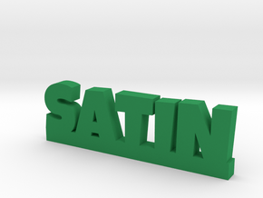 SATIN Lucky in Green Processed Versatile Plastic