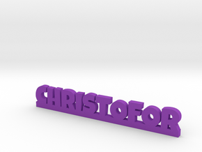 CHRISTOFOR Lucky in Purple Processed Versatile Plastic