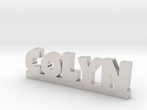 COLYN Lucky in Rhodium Plated Brass