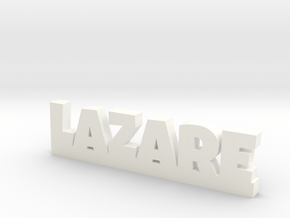 LAZARE Lucky in White Processed Versatile Plastic