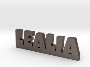 LEALIA Lucky in Polished Bronzed Silver Steel