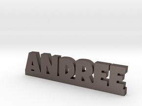 ANDREE Lucky in Polished Bronzed Silver Steel