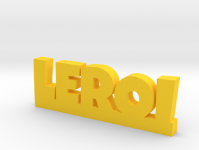 LEROI Lucky in Yellow Processed Versatile Plastic