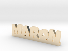 MARON Lucky in 14k Gold Plated Brass