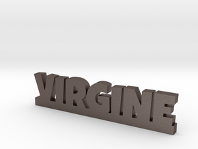 VIRGINE Lucky in Polished Bronzed Silver Steel