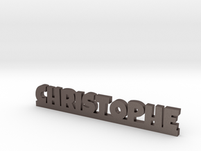 CHRISTOPHE Lucky in Polished Bronzed Silver Steel