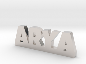 ARYA Lucky in Rhodium Plated Brass