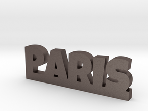 PARIS Lucky in Polished Bronzed Silver Steel