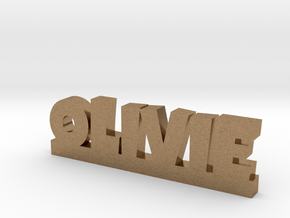 OLIVIE Lucky in Natural Brass