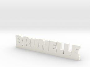 BRUNELLE Lucky in White Processed Versatile Plastic