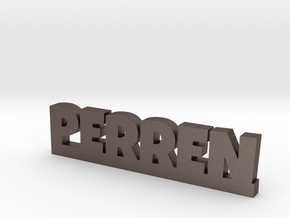 PERREN Lucky in Polished Bronzed Silver Steel
