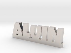 ALUIN Lucky in Rhodium Plated Brass