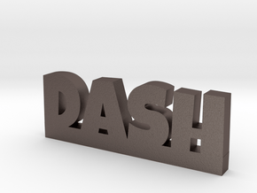 DASH Lucky in Polished Bronzed Silver Steel