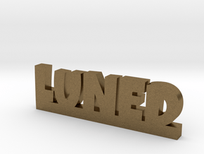 LUNED Lucky in Natural Bronze