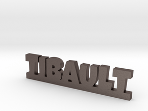 TIBAULT Lucky in Polished Bronzed Silver Steel