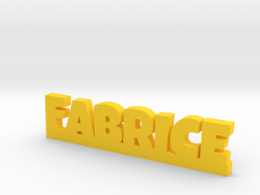 FABRICE Lucky in Yellow Processed Versatile Plastic