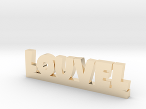 LOUVEL Lucky in 14k Gold Plated Brass