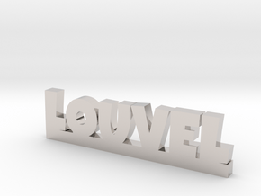 LOUVEL Lucky in Rhodium Plated Brass