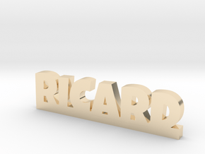 RICARD Lucky in 14k Gold Plated Brass