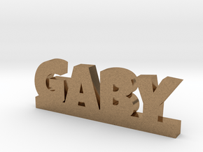 GABY Lucky in Natural Brass