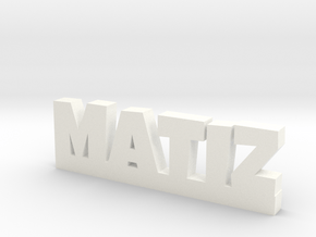 MATIZ Lucky in White Processed Versatile Plastic