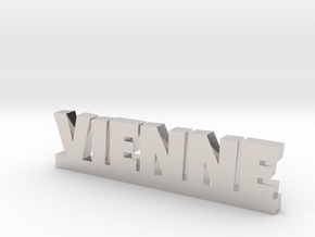 VIENNE Lucky in Rhodium Plated Brass