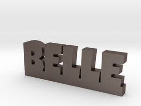 BELLE Lucky in Polished Bronzed Silver Steel